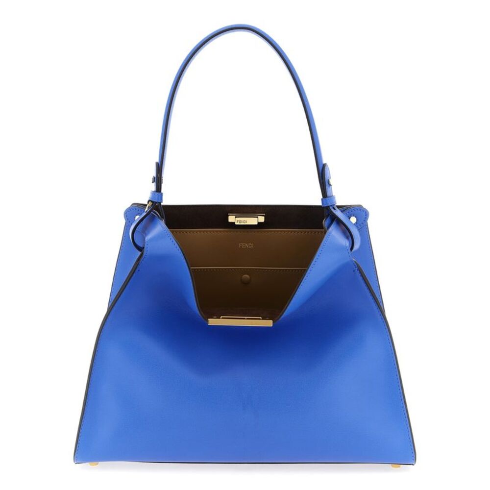 Fendi Blue Calfskin Women's Handbag